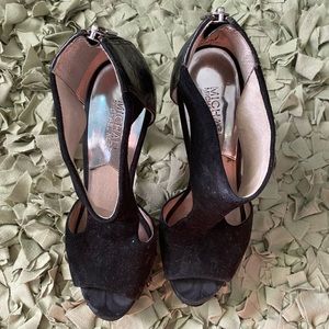 Michael Kors Black Multimaterial Pumps